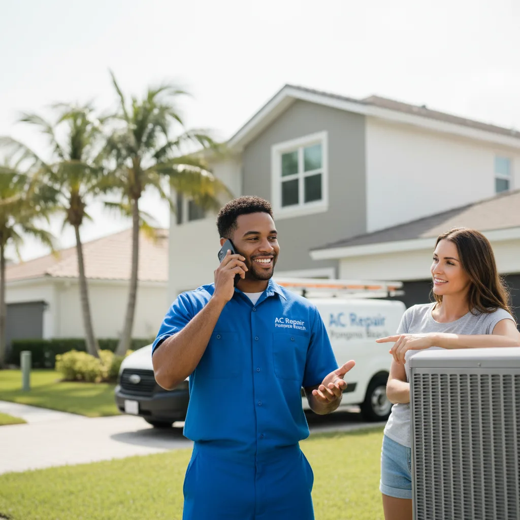 AC Repair Pompano Beach customer support in Colonia